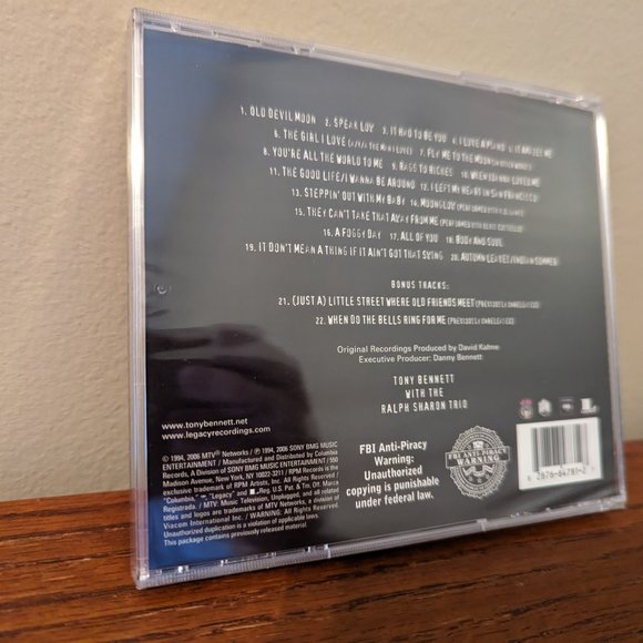 Tony Bennett MTV Unplugged 2006 Sony Music Duets Bonus Tracks NEW & Sealed - Picture 2 of 2